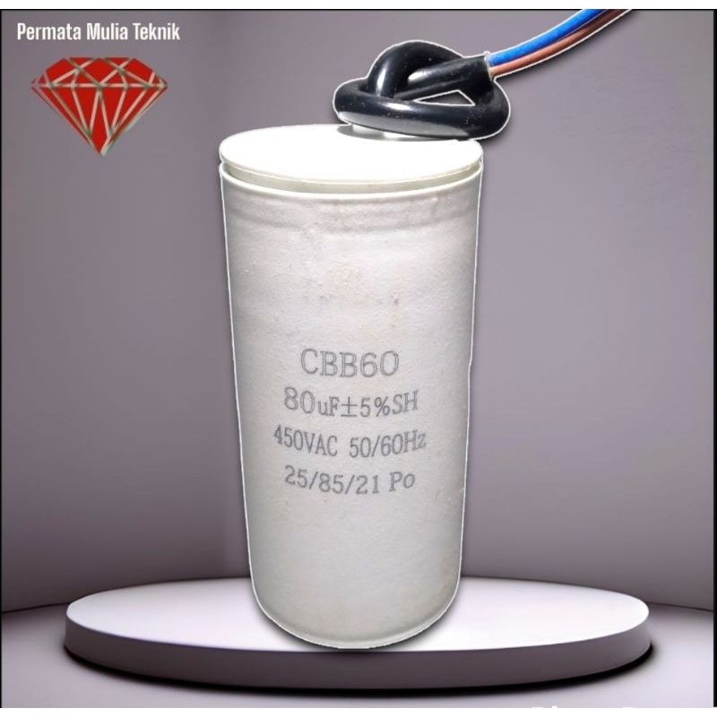 Kapasitor CBB60 80UF 450V