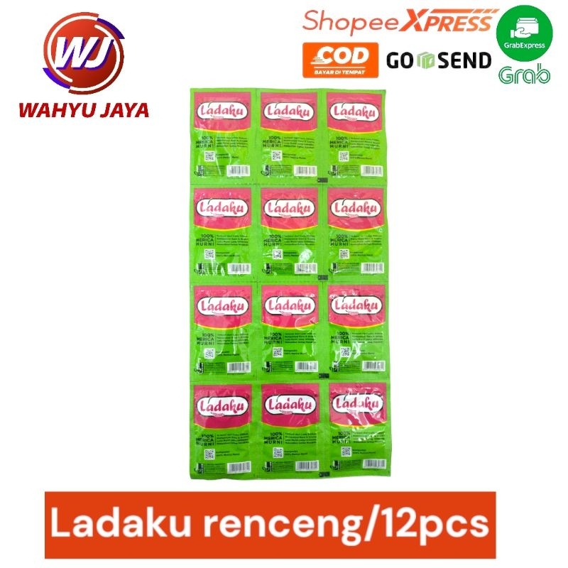 

ladaku renceng/12pcs 36gram