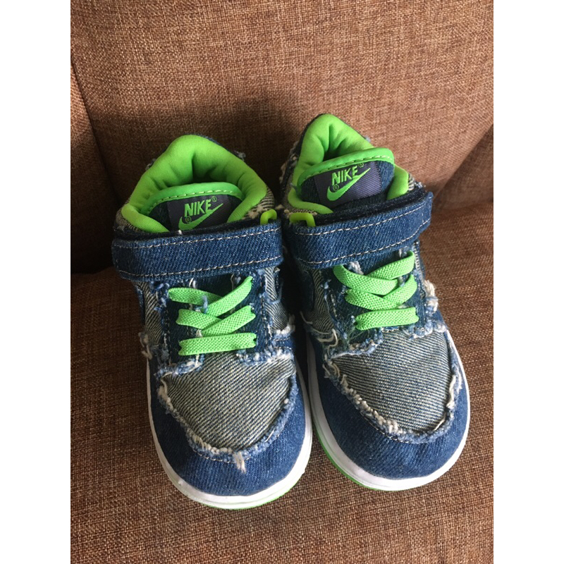 preloved sepatu nike denim SecondORIGINAL size 25 INSOLE 14cm