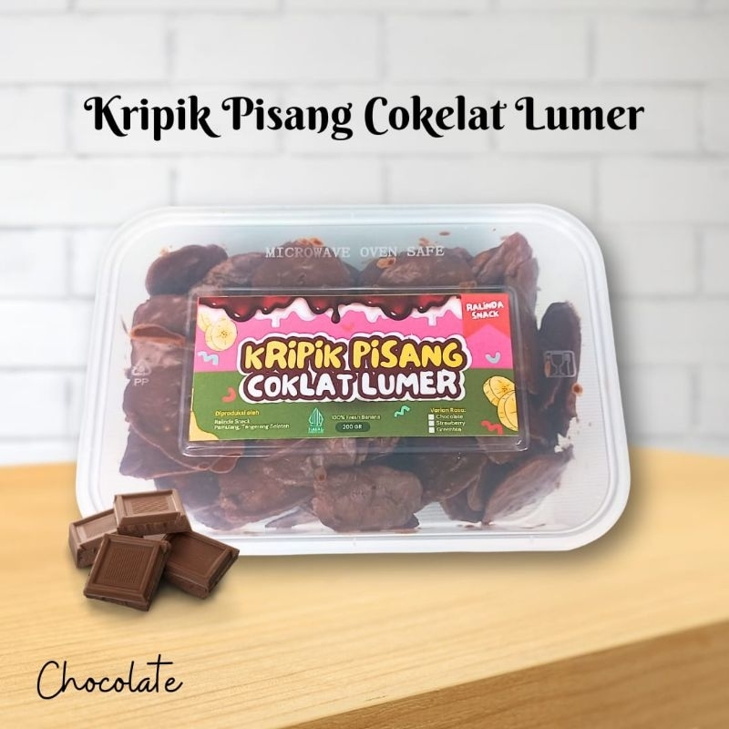 

Keripik Pisang Cokelat Lumer // keripik pisang // cemilan
