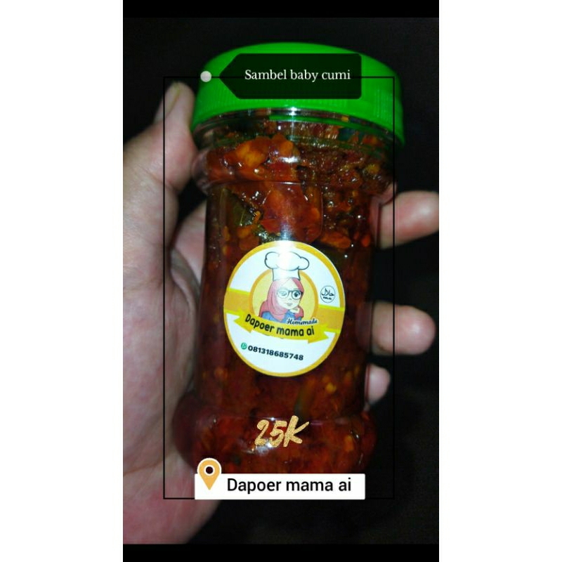 

Sambel baby cumi