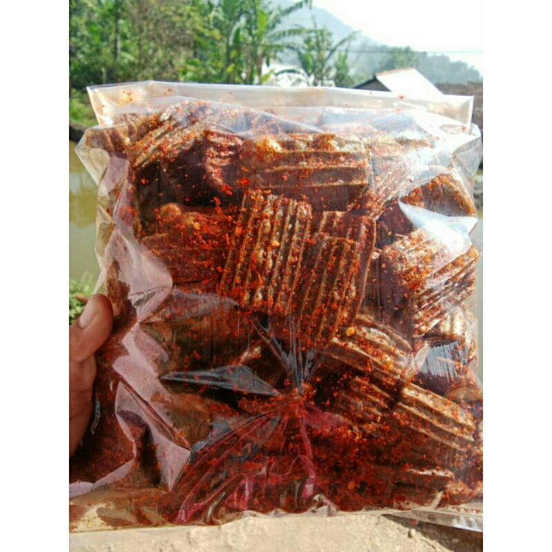 

Promo Kurupuk Jengkol Viral Pedas Original Extra Daun Jeruk