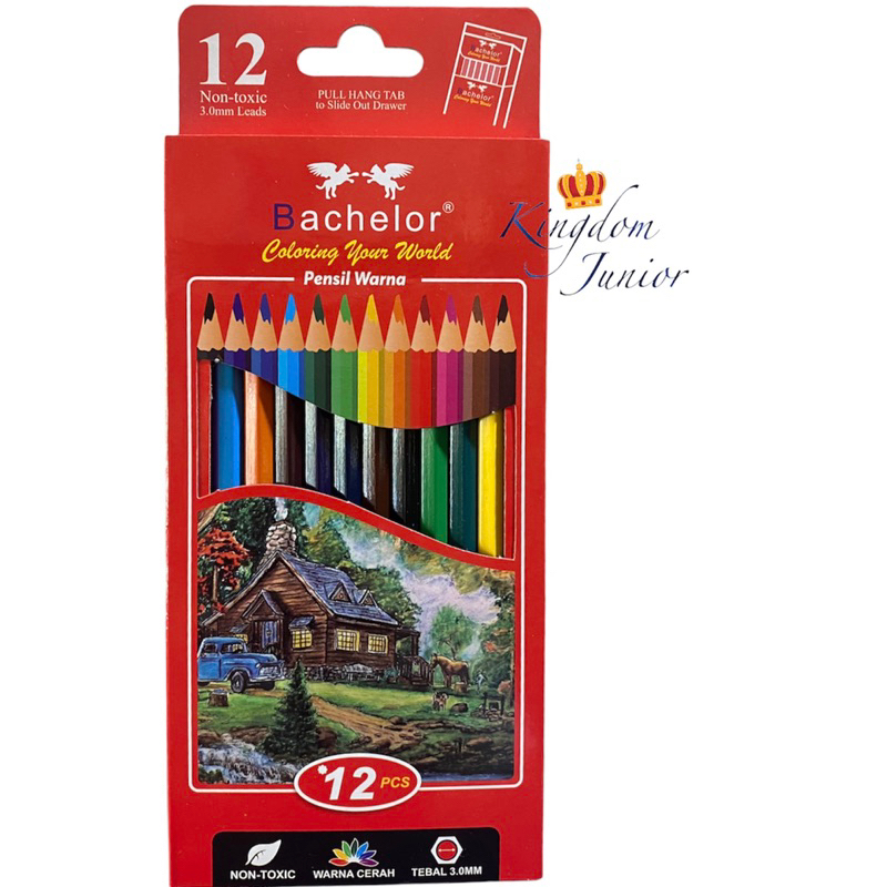 

Pensil Warna isi 12 Bachelor / Pensil Warna Murah isi 12