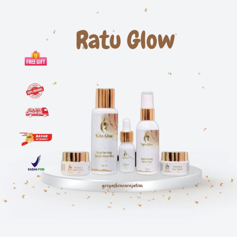 RATU GLOW / RATU GLOW FREE GIFT ORIGINAL / BPOM / RATU GLOE SKINCARE / RATU GLOW PLATINUM / RATU GLO