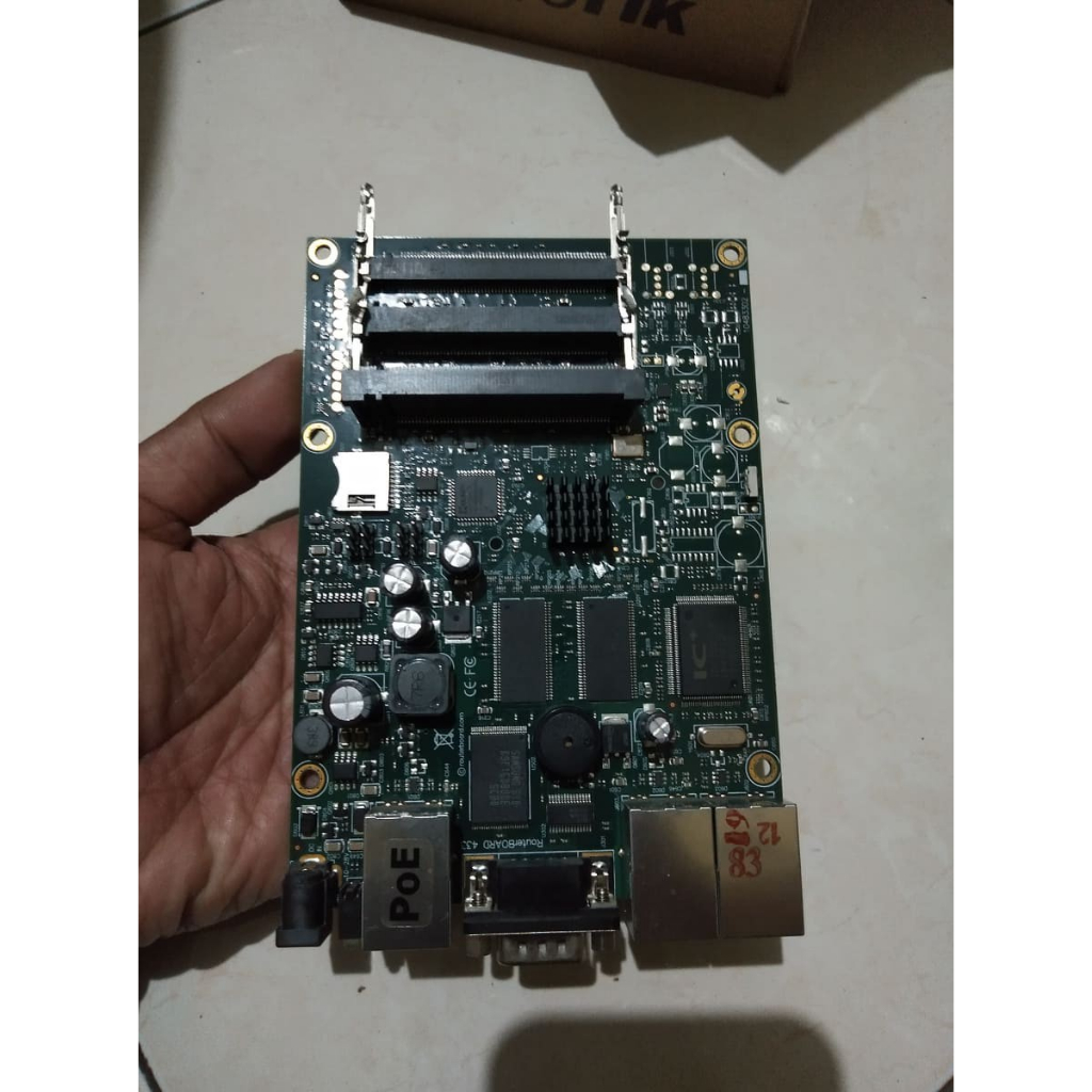 Mikrotik RB433AH, Minipci dan Box