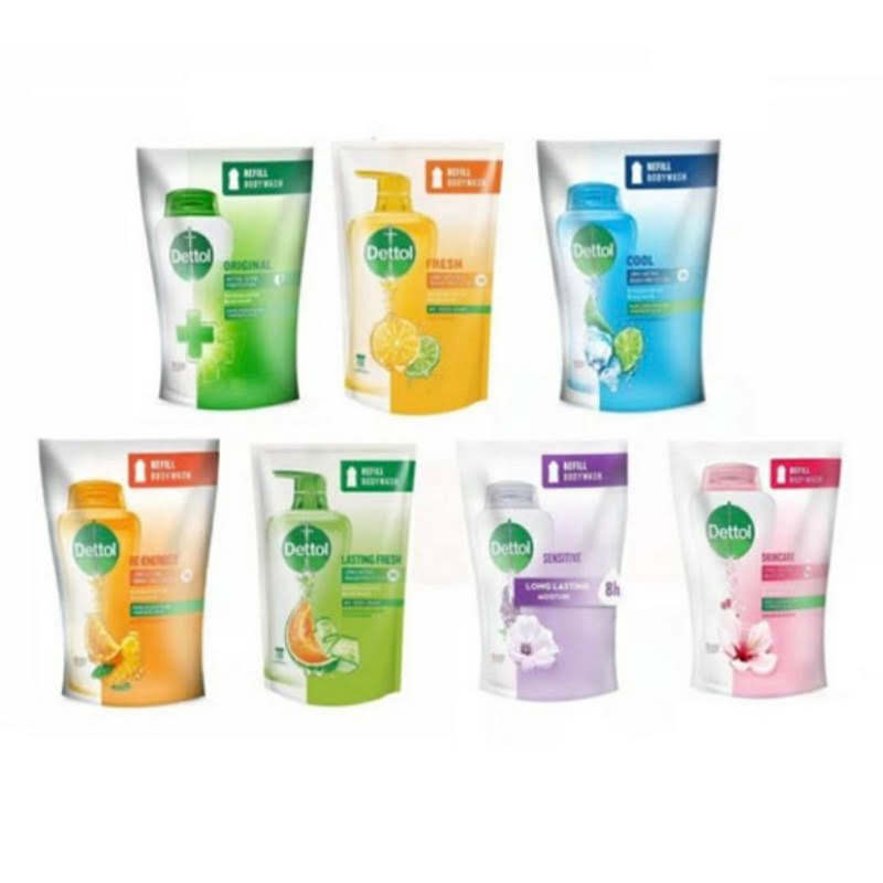 Dettol cair sabun mandi 410ml