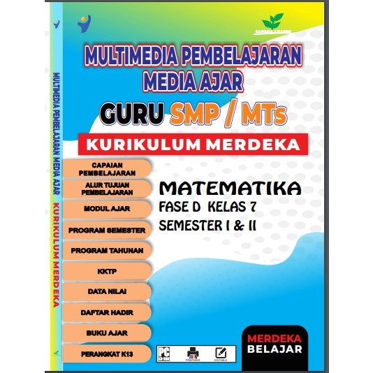 

CD MODUL AJAR KURIKULUM MERDEKA MATEMATIKA SMP/ MTS FASE D KELAS VII SEMESTER I & II