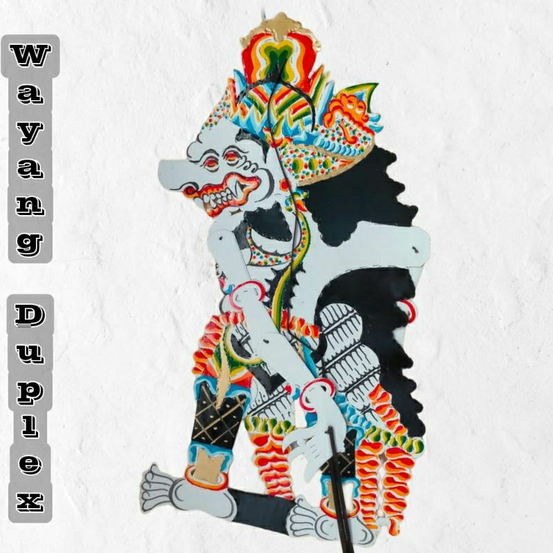 wayang kulit kertas buto ratu sabrangan 78cm