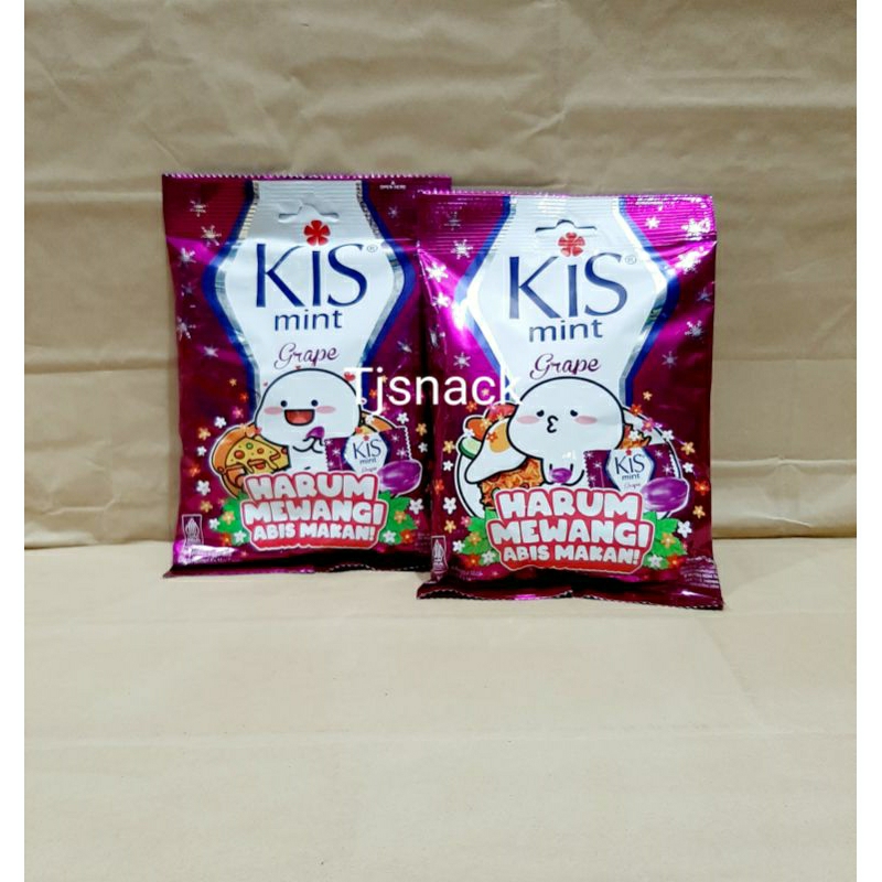 

Kis Mint Grape Candy 125g