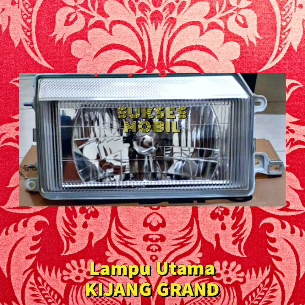 Lampu Besar Depan Utama KIJANG GRAND ( Kristal )