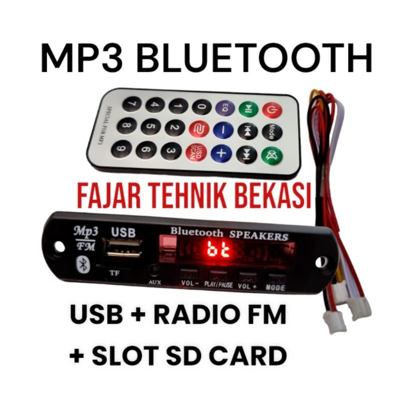 modul kit mp3 bluetooth player digital