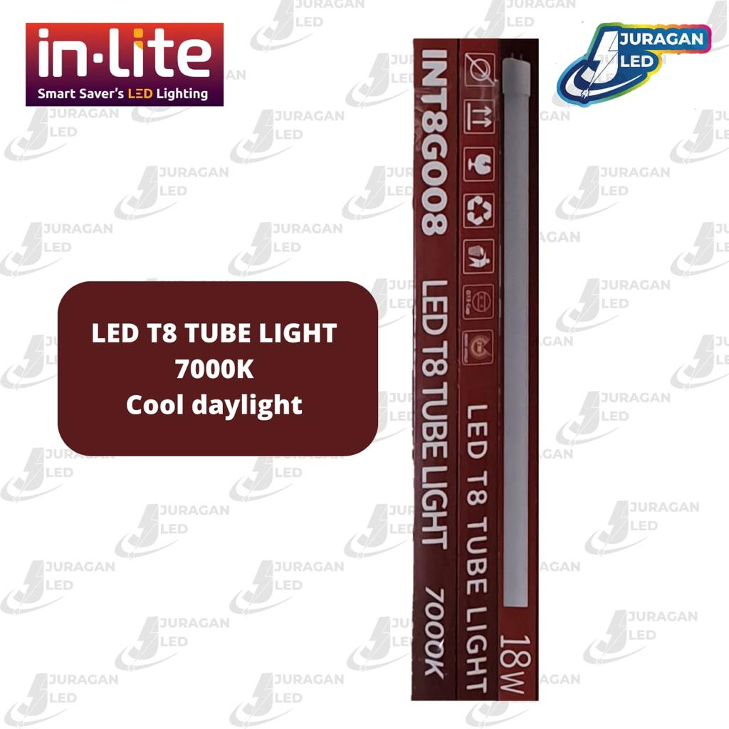 INLITE Lampu TL Led T8 18w INT8G008 Lampu Led Tube T8 18 Watt INLITE