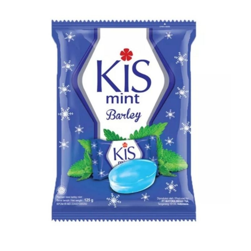 

Permen Kis Mint biru Barley - 125gram