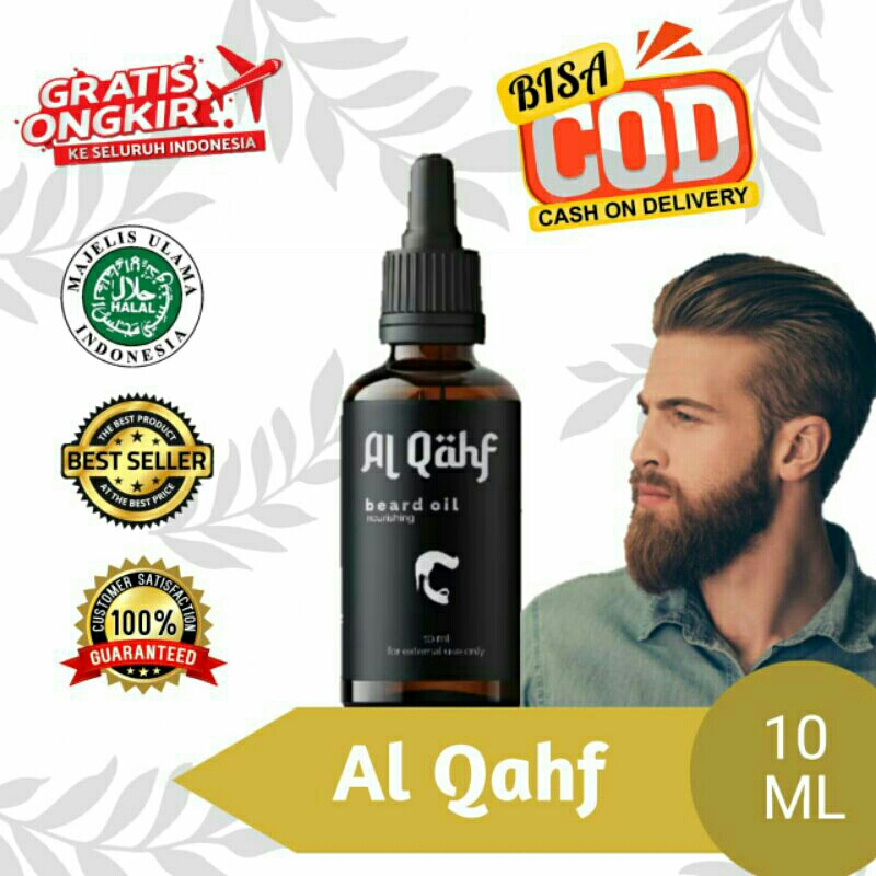 PROMO SERUM PENUMBUH RAMBUT JENGGOT BOTAK RONTOK AL QAHF SERUM penumbuh bulu jambang kumis brewok