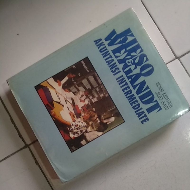 BUKU AKUNTANSI INTERMEDIATE EDISI KETUJUH JILID 1 / SATU - KIESO & WEYGANDT