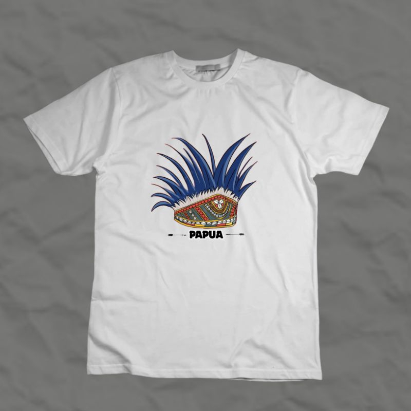 t-shirt kaos Papua baju papua