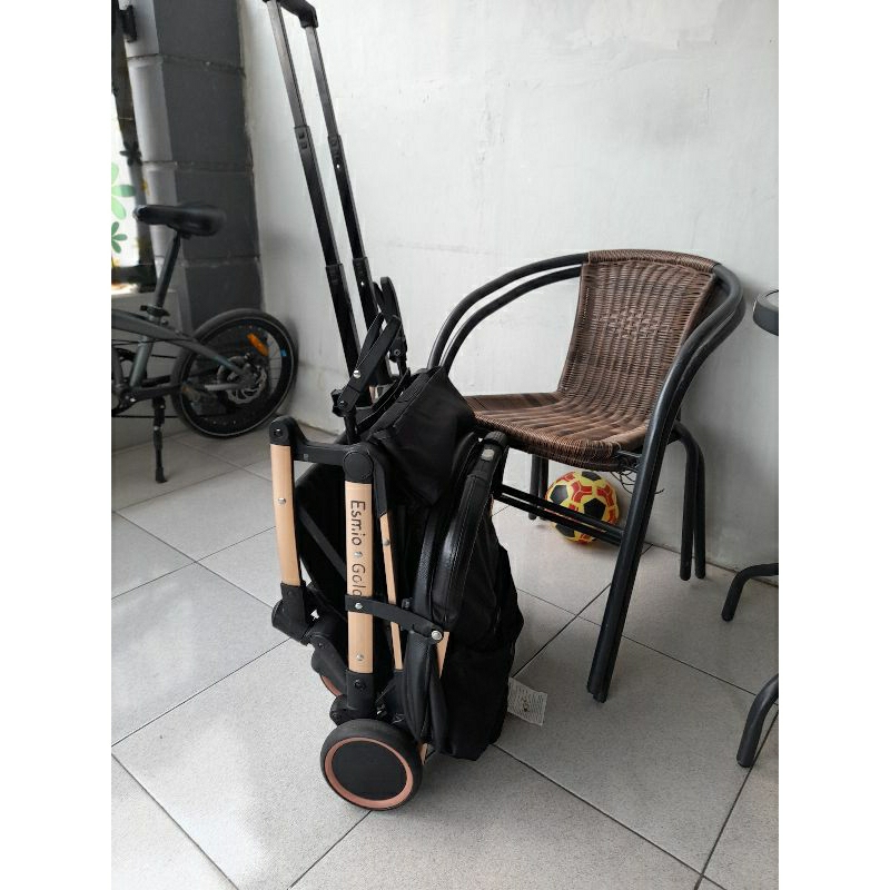stroller esmio gold preloved