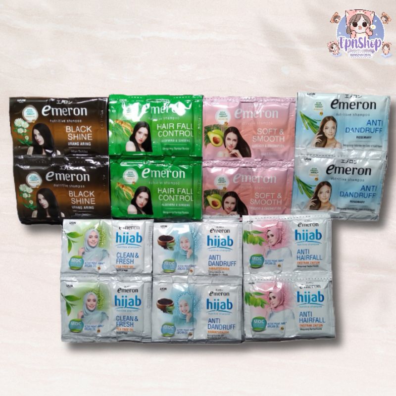 EMERON SHAMPOO SACHET / EMERON SHAMPOO 12SACHET