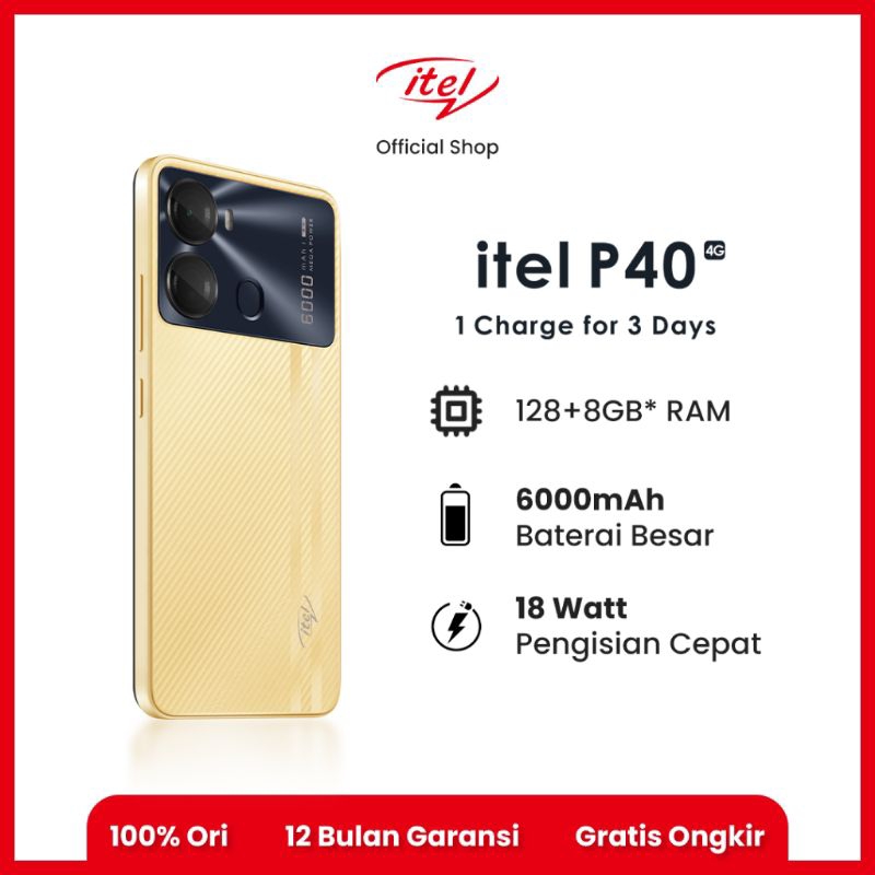 Itel P40 Ram 4-128 Gb