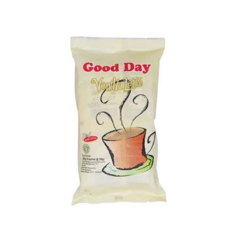 

GOOD DAY VANILLA LATTE P10'S 10X20GR