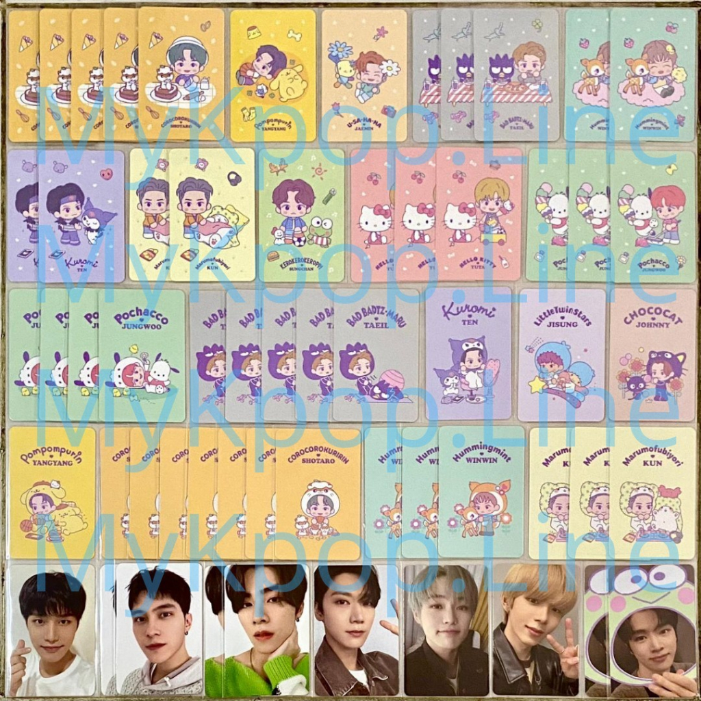 PC NCT Sanrio Selca Concept Ready Official Photocard 127 Dream WayV Sefie Konsep A B Shotaro Yangyang Jaemin Taeil Winwin Ten Kun SUngchan Yuta Jungwoo Jisung Johnny Kun Hendery Xiaojun CHenle