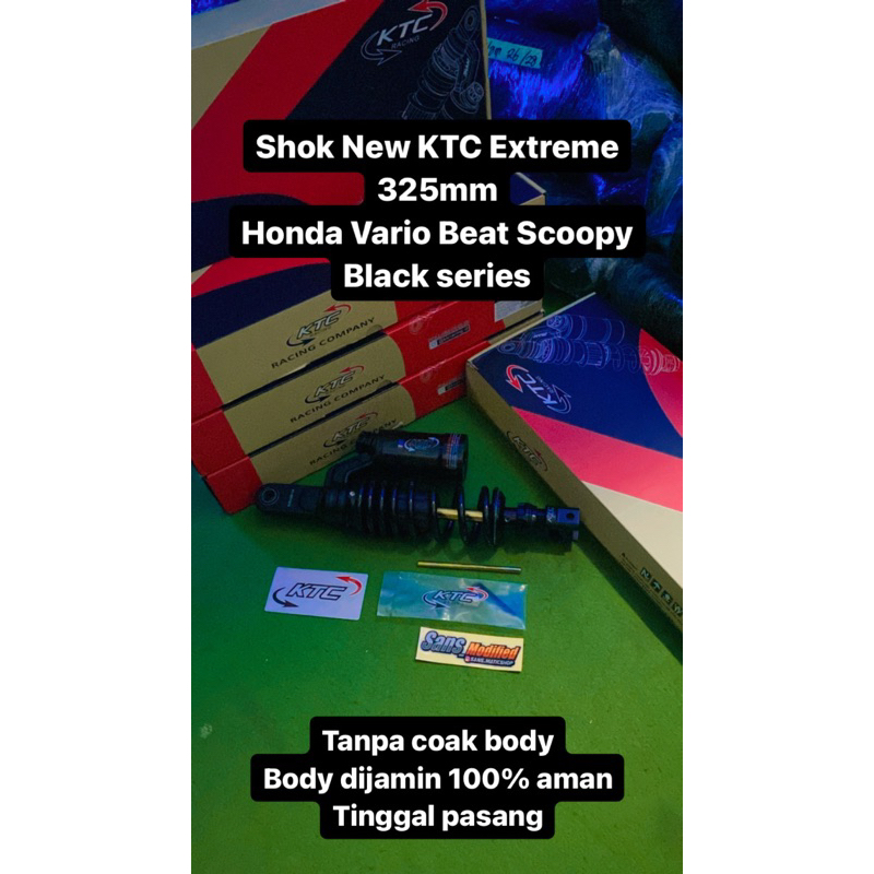 Shok Breaker KTC Extreme 325mm Black series Original