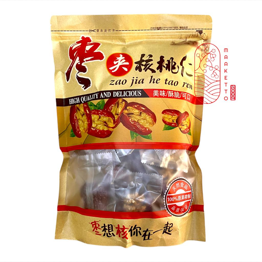 

Zao Jia He Tao Ren / Kacang Walnut Angco / Red Dates with Walnuts 500gr