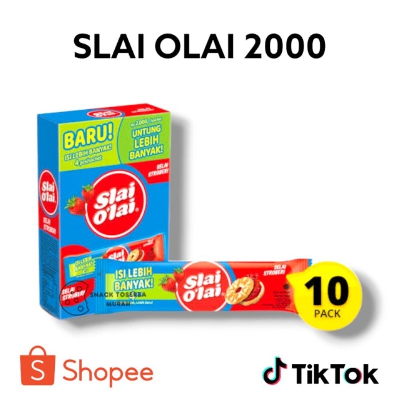 

[HARGA MURAH] SLAI OLAI isi 10 pcs