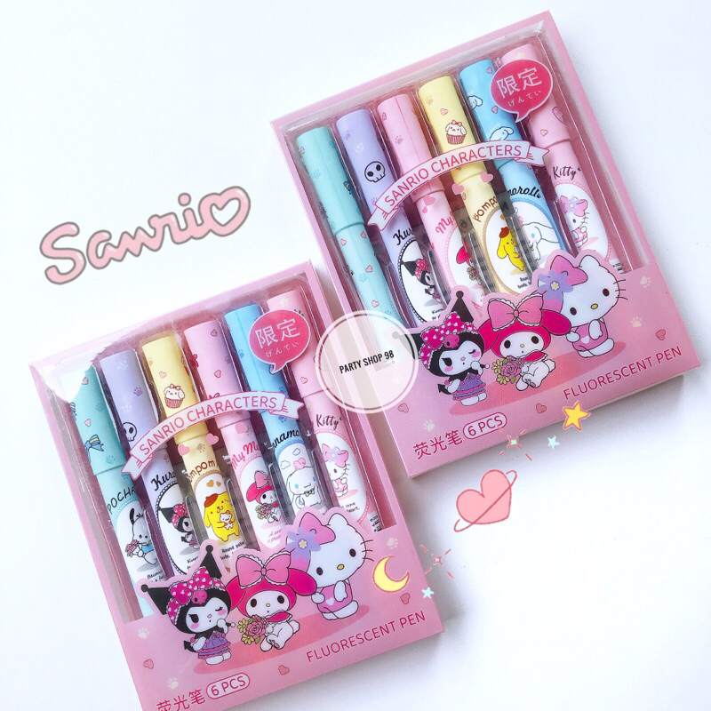 

SANRIO STABILO / HIGHLIGHTER KUROMI / HELLO KITTY / MELODY