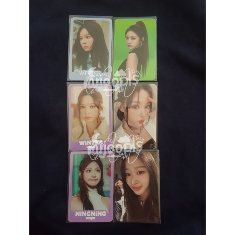 AESPA - CTMI AESPA WEEK TRADING CARD GISELLE WINTER NINGNING