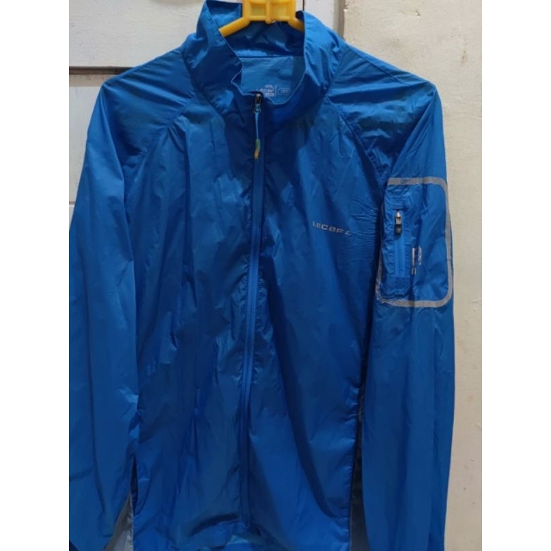 LECAF NAVY RUNNING HOODIE RUNNING BRANDED