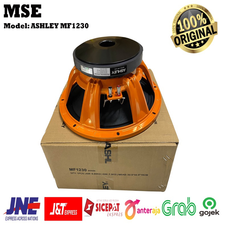 SPEAKER KOMPONEN ASHLEY 12 INCH MF1230 MF 1230 MF-1230 ORIGINAL