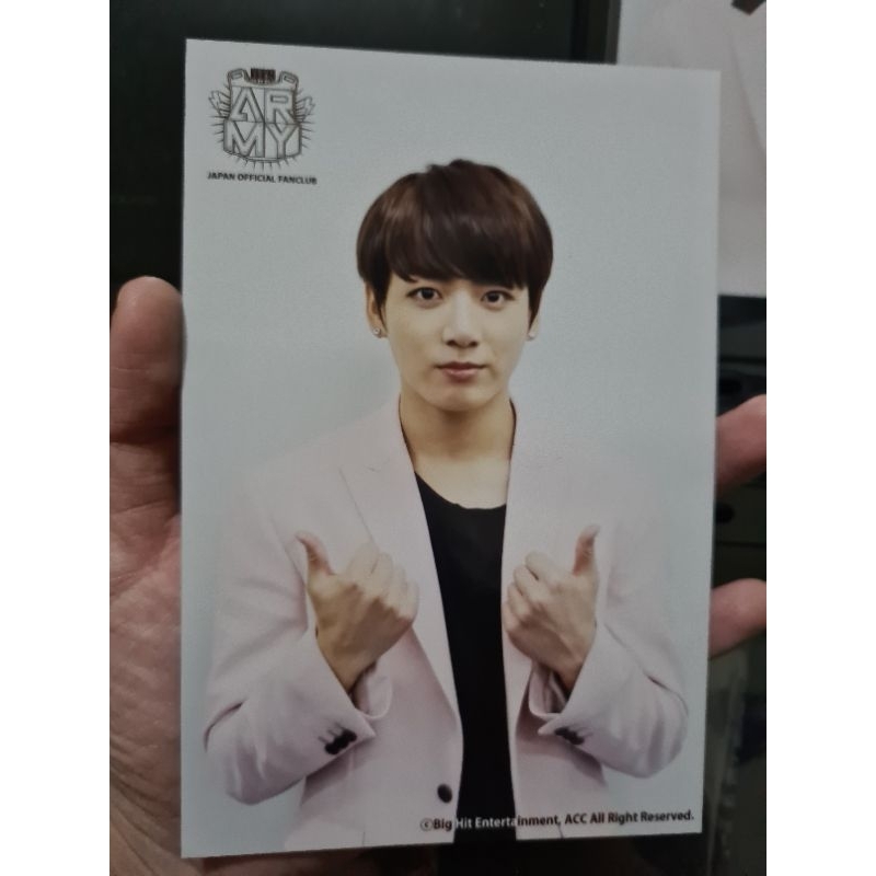 BTS - Jungkook photo (japan army membership renewal)