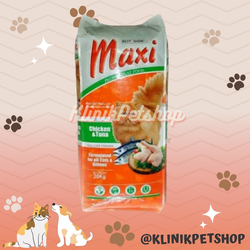 Maxi Cat - Makanan Kucing Max CHICKEN TUNA DryFood