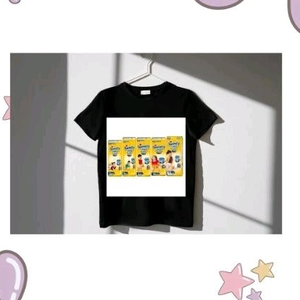 Kaos bermotif sweety bronze