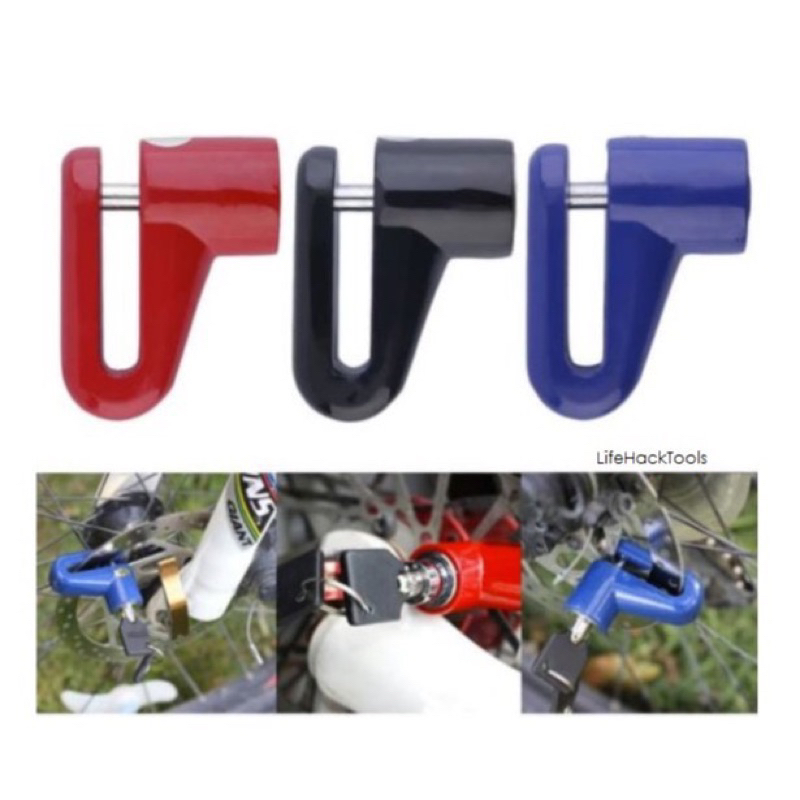 Kunci Gembok Cakram Sepeda Motor Anti Maling Disc Lock Anti Maling Sepeda Motor