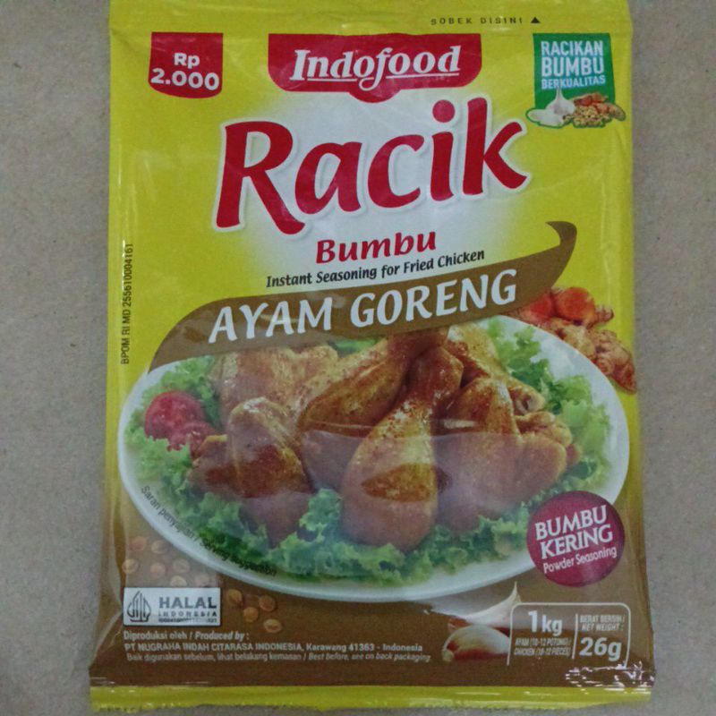 Racik Ayam Goreng