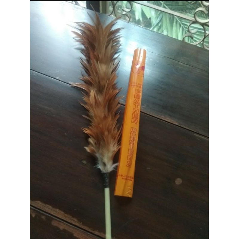 kemoceng bulu ayam asli kualitas premium/kemoceng Anti rontok