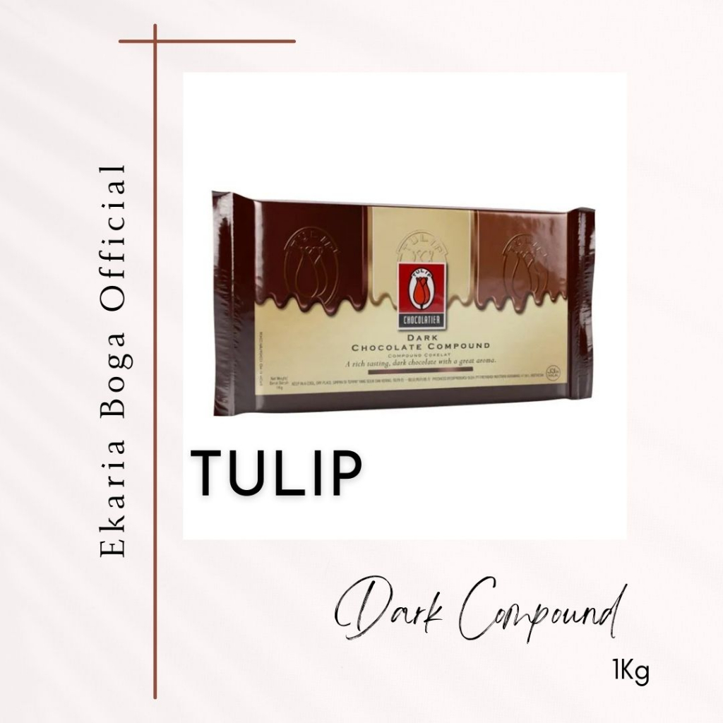 

COKELAT | COKLAT BATANG / BLOK / KEMASAN | TULIP COMPOUND CHOCOLATIER | TULIP COMP 1KG