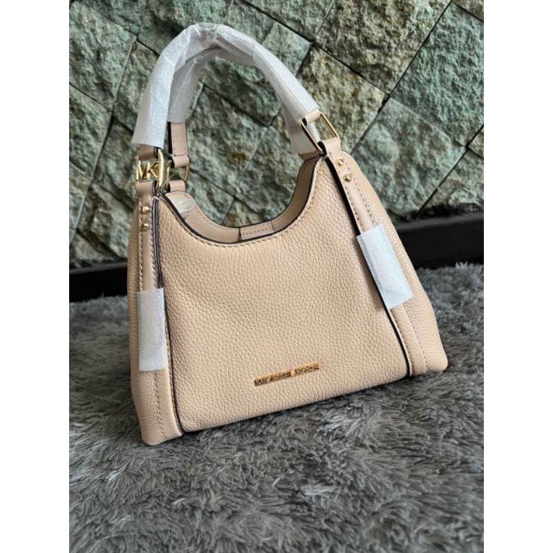 Michael Kors Arlo small Satchel Buff