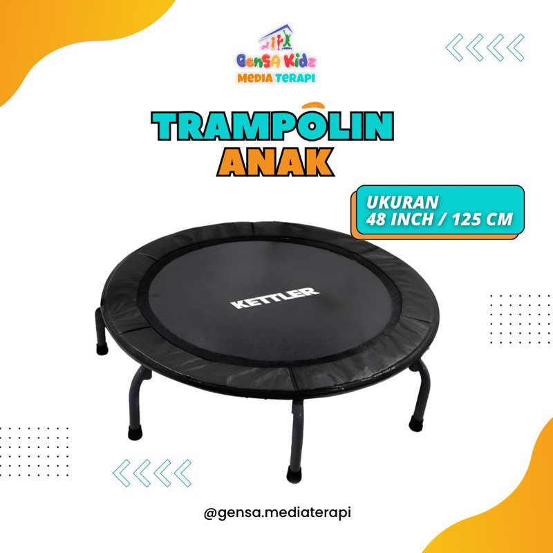 Trampolin Anak / Trampolin Kettler 48 / Trampolin Terapi Anak