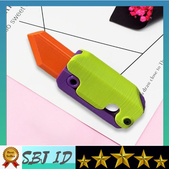 3d Carrot Gravity Knife Fidget Toys