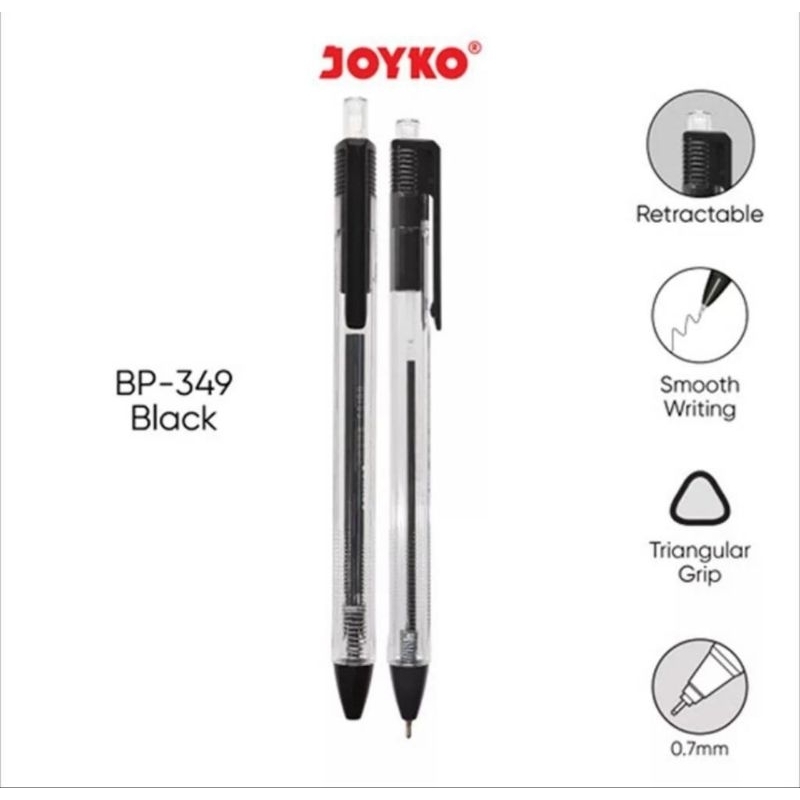 

PULPEN JOYKO VOKUS BP-349 ISI 12 PCS