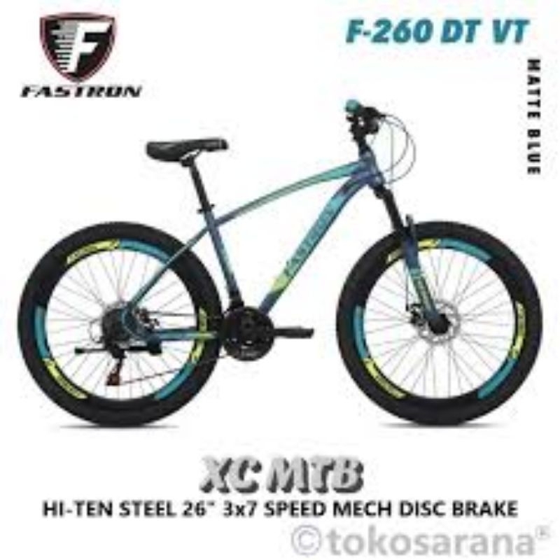 sepeda gunung Fastron velg tinggi/lancip