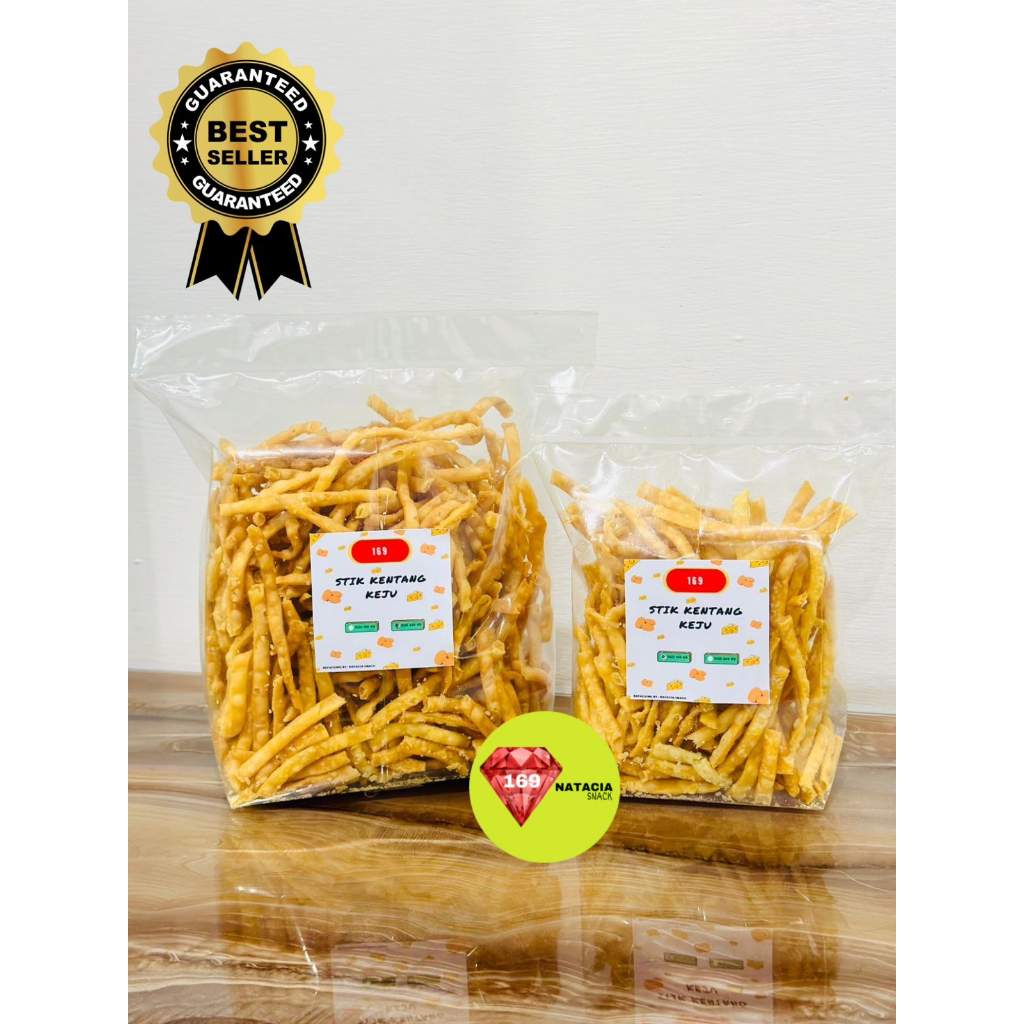

[EKONOMIS][250 GR] STIK KENTANG KEJU / JAJANAN ENAK MEDAN / OLEH OLEH MEDAN / STIK KEJU / STIK KENTANG / MAKANAN UNIK MEDAN