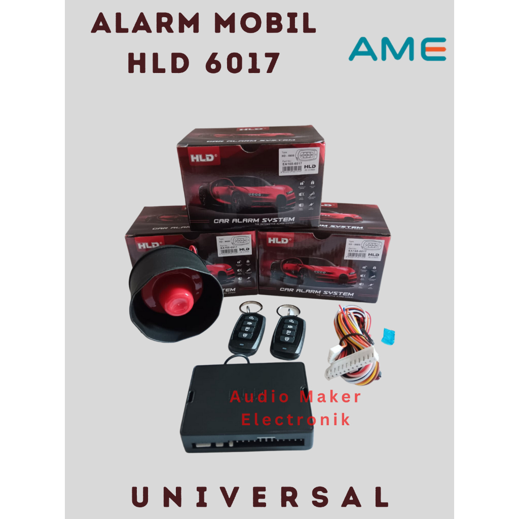 Alarm Mobil HLD Hig Quality - Car Alarm System HLD Universal