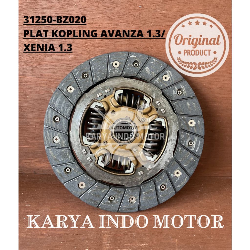 kopling clutch disc AVANZA 1.3 XENIA 1.3 31250-BZ020