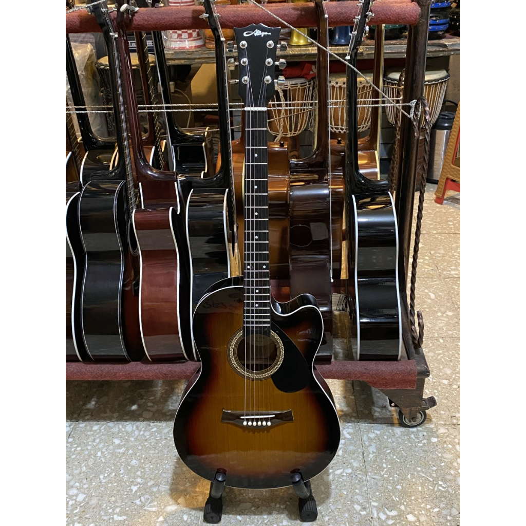Gitar Akustik Elektrik Allegro FCS Sunbrush Original Senar Kawat