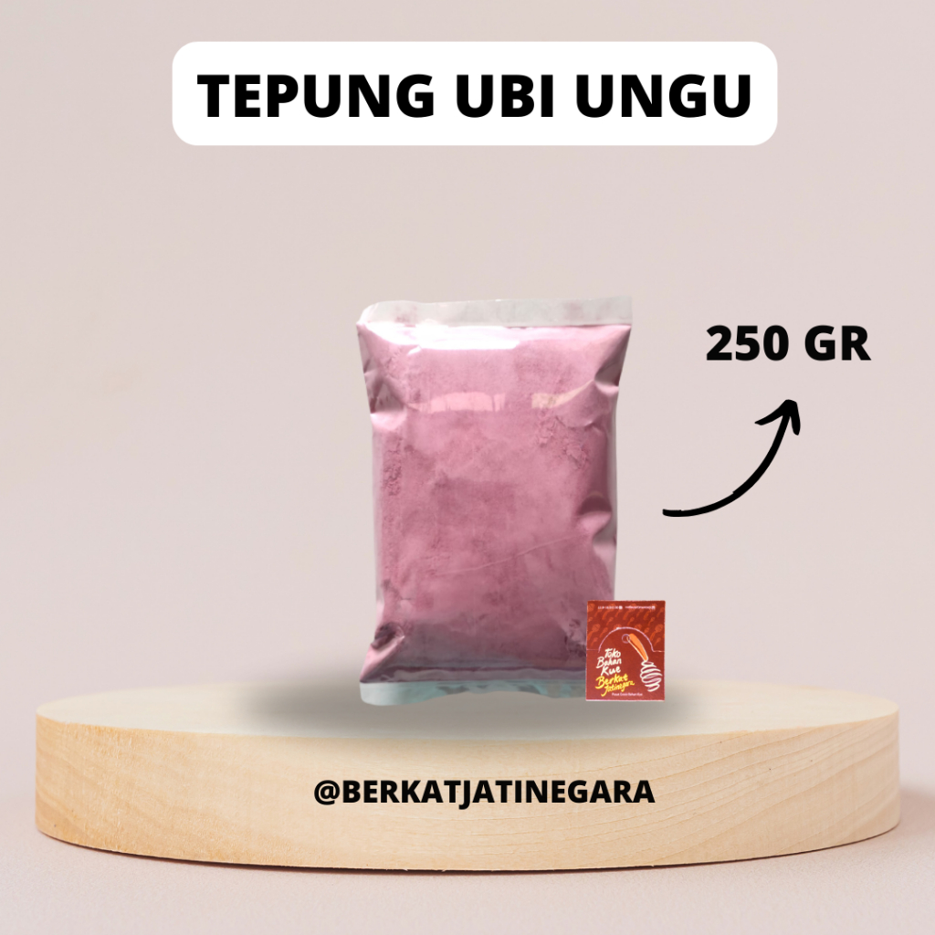 

BUBUK UBI UNGU / TEPUNG UBI UNGU/TABURAN TEPUNG UBI UNGU 250 GRAM