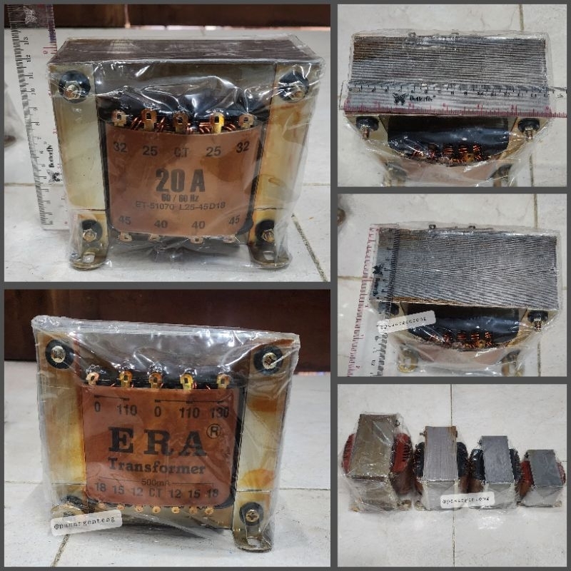travo trafo 20a ct45 20ampere merk era kualitas paling bagus